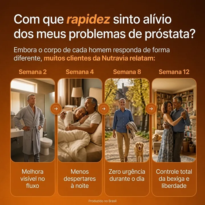 Com que rapidez sinto alívio